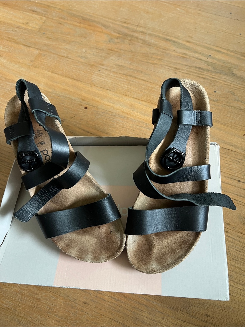 Papillio by Birkenstock Sibyl Black Wedge Sandal